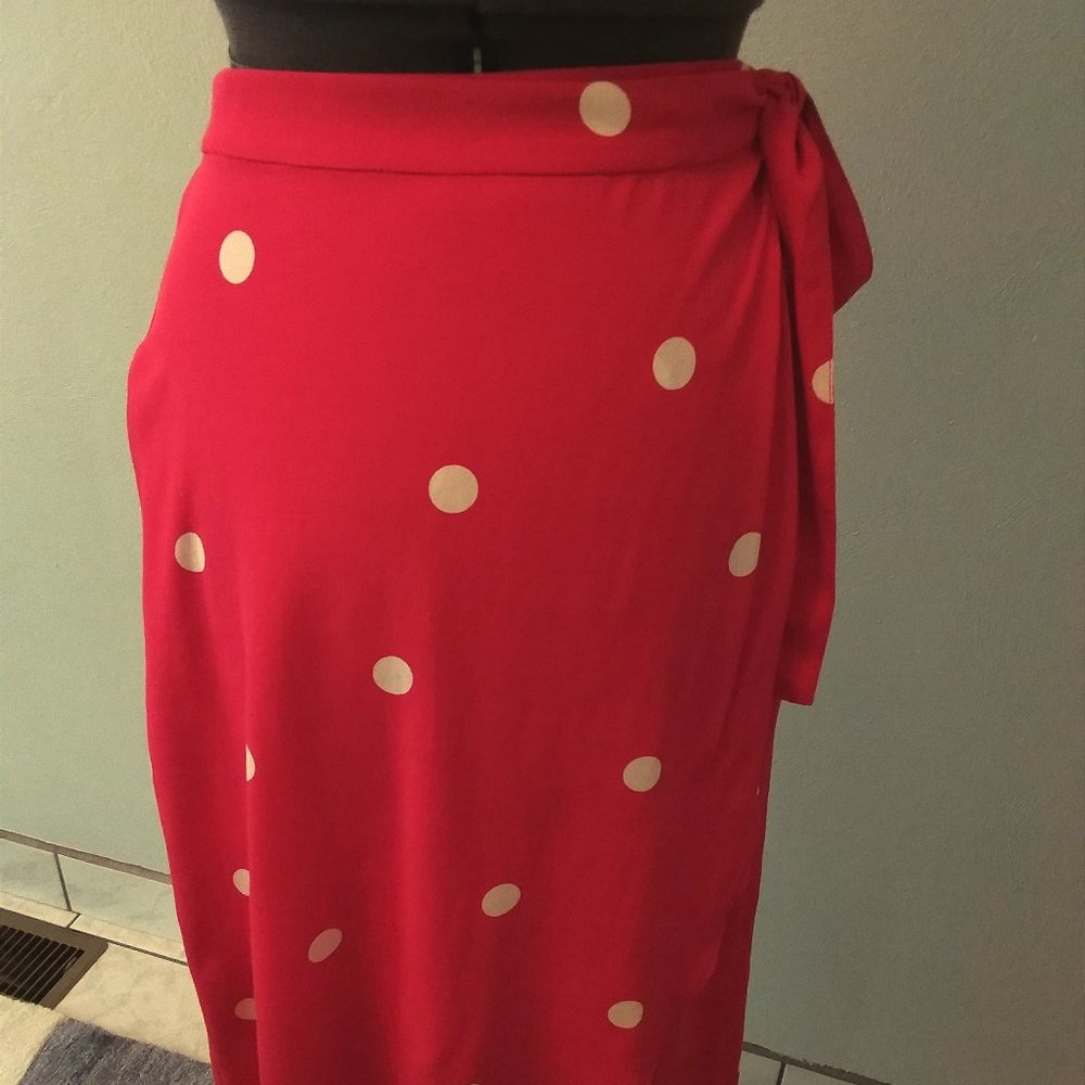 Loft Polka Dot Skirt